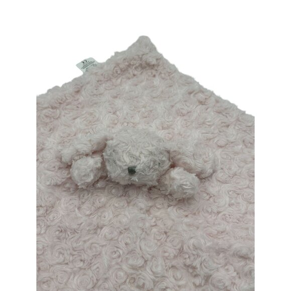 Blankets and Beyond Swirled Lovey Soother Security Blanket Puppy Dog Pink Soft‎ - Picture 2 of 6